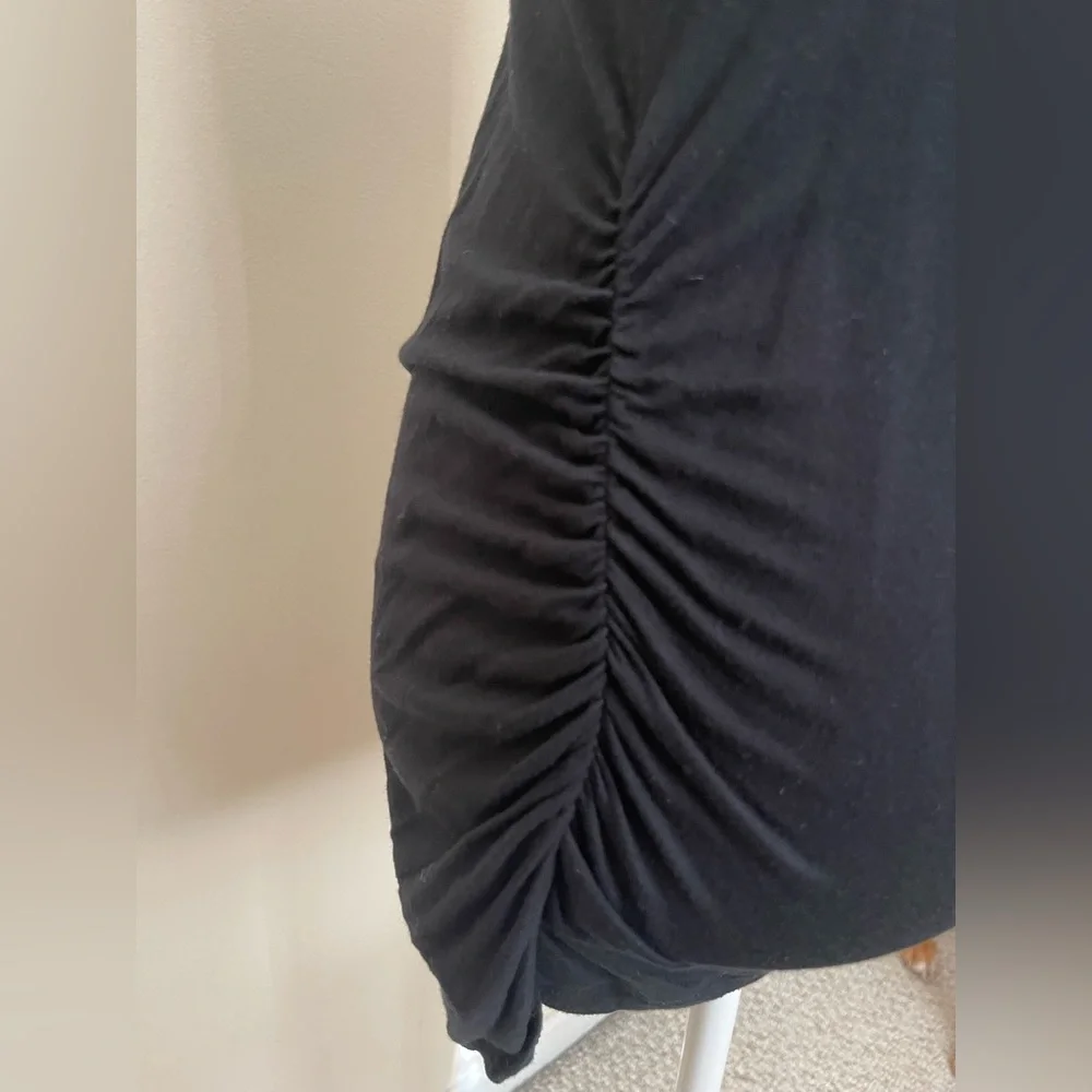 Liz Lange MATERNITY Black Braided Tank Top, Size L - Picture 5 of 6
